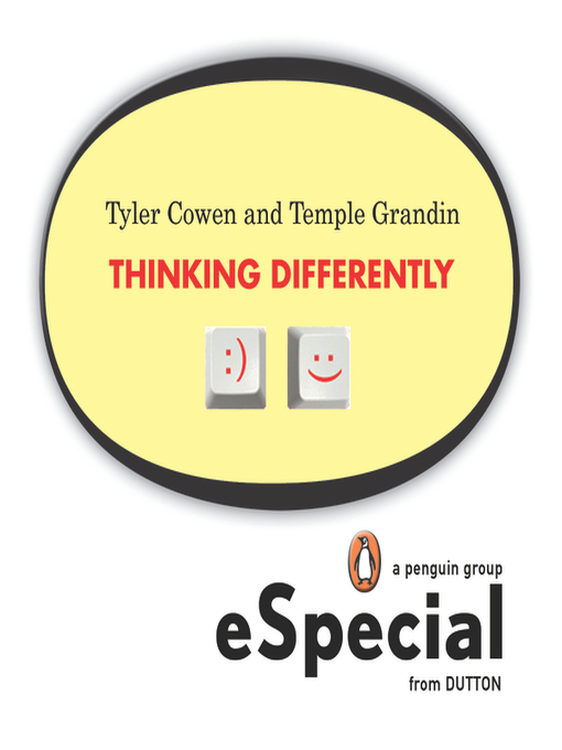 Title details for Thinking Differently by Tyler Cowen - Available